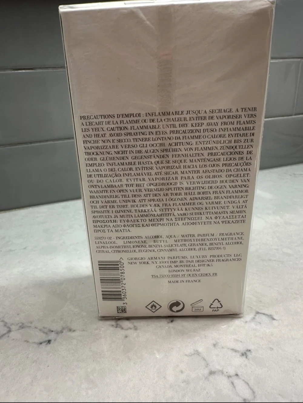 New Acqua Di Giò EDT by Giorgio Armani 6.7oz sealed